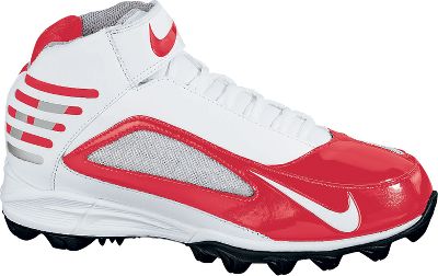 Nike LT 2.1 Shark Mid Rubber Wht/Red Football Cleat