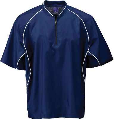 Baseball Mizuno Youth Prestige 350165 Short Sleeve Jacket Youth Large Navy Blue