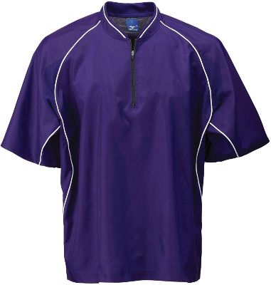 Baseball Mizuno Youth Prestige 350165 Short Sleeve Jacket Youth Large Purple