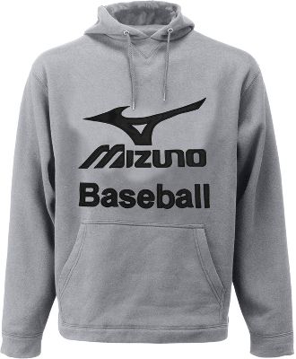 Mizuno Mens Classic Fleece Baseball Hoodie Baseball Outerwear