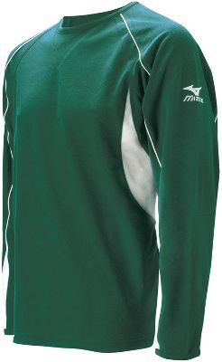 Mizuno Men's Prestige Forest Micro Fleece Pullover