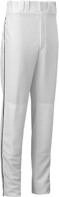 Mizuno Adult Premier Piped Wht/Blk Baseball Pant