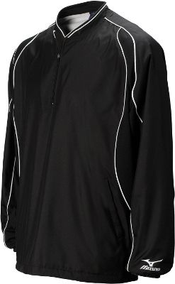 Mizuno Yth Prestige Long Sleeve Black Batting Jacket
