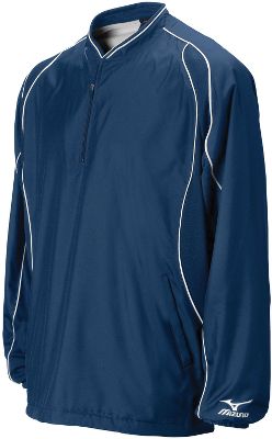 Mizuno Yth Prestige Long Sleeve Navy Batting Jacket