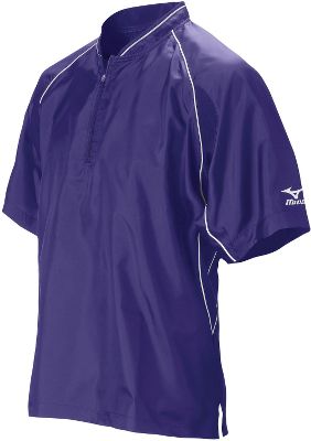 Mizuno Adult Premier Piped Purple Batting Jersey