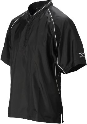 Mizuno Youth Premier Piped Black Batting Jersey