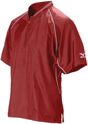 Mizuno Youth Premier Piped Cardinal Batting Jersey