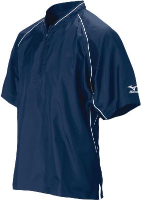 Mizuno Youth Premier Piped Navy Batting Jersey