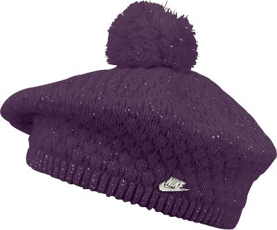 Nike Women's Grand Purple Pom Pom Beret