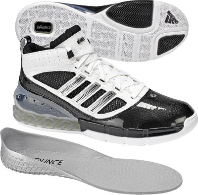 Baseball - Adidas Men's Rapid Bounce White/Black Basketball Shoe - Basketball Footwear - Basketball Shoes, Court Shoes