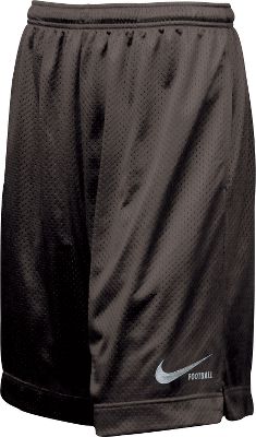 Nike Men's Black Mesh Football Shorts