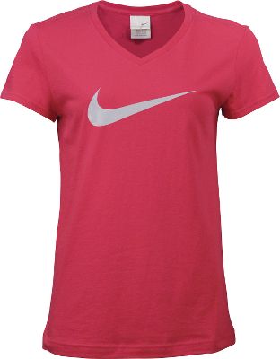 Nike Women's Very Berry V-Neck T-Shirt