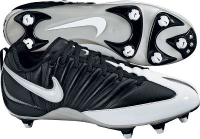Nike Vapor Strike Blk/Wht Low Detach Football Cleat