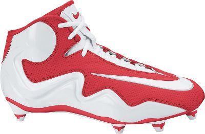 Nike Zoom Flyposite Mid Detach Wht/Red Football Cleat