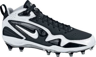 Nike Zoom Merciless Mid Molded Blk/Wht Football Cleat