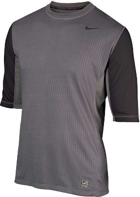 Nike Men's Gry/Blk Short Sleeve Therma-Light Shirt