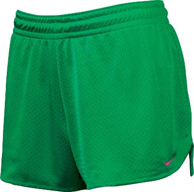 Nike Women's Green Hero Mesh Shorts