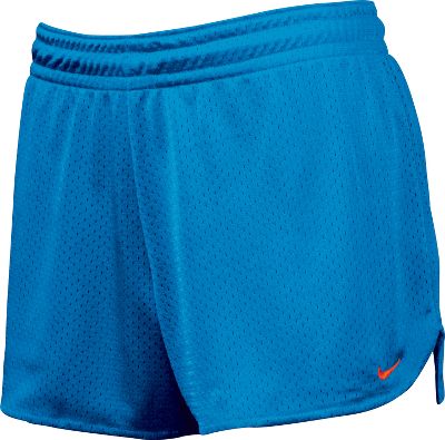 Nike Women's Blue Hero Mesh Shorts