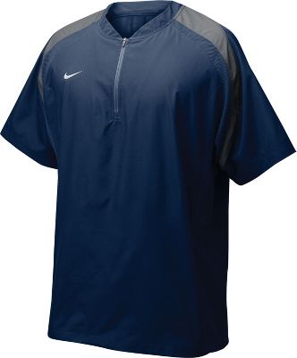 Nike Men's Short Sleeve Nav/Gry Wheelhouse Jacket