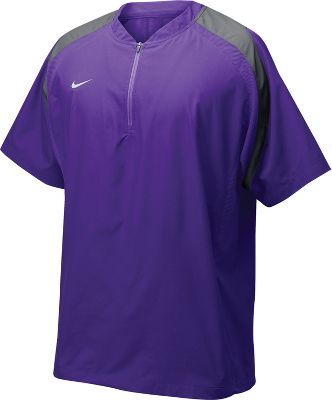 Nike Men's Short Sleeve Pur/Gry Wheelhouse Jacket