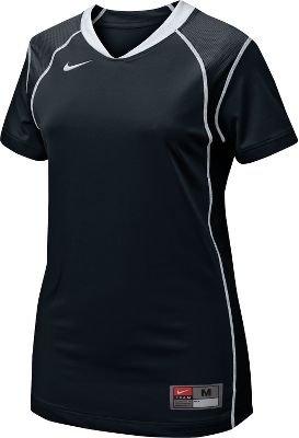 Nike Women's Black/Wht Prospect Softball Jersey