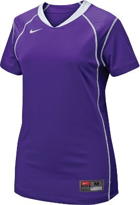 Nike Women's Purple/Wht Prospect Softball Jersey
