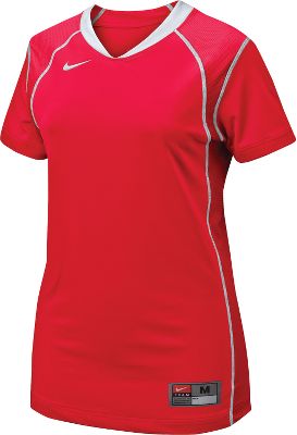 Nike Women's Scarlet/White Prospect Softball Jersey