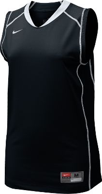 Nike Women's Black/Wht Sleeveless Prospect Jersey