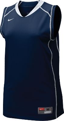 Nike Women's Navy/Wht Sleeveless Prospect Jersey
