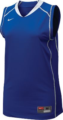 Nike Women's Royal/Wht Sleeveless Prospect Jersey