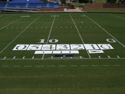 Fisher Football Field Deluxe Stencil Kit