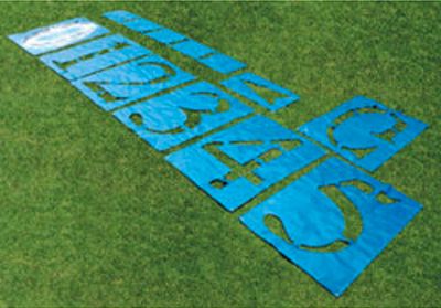 Fisher Football Field Standard Stencil Kit