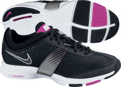 Nike Women's Black Essential Zoom Trainer Shoes