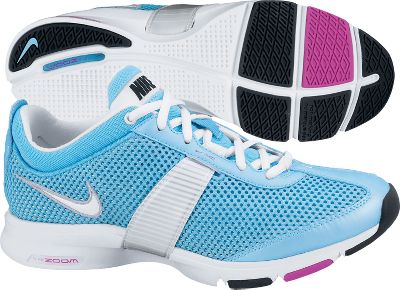 Nike Women's Blue Essential Zoom Trainer Shoes