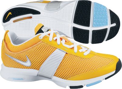 Nike Women's Yellow Essential Zoom Trainer Shoes