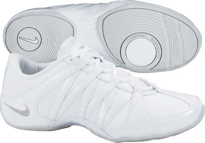 Nike Women's White/Grey Cheer Flash Shoe