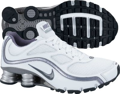 Nike Women's Shox Turbo 9 Wht/Sil Running Shoe
