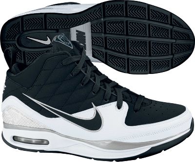 Nike Men's Blue Chip II TB Wht/Blk Basketball Shoe