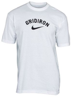 Nike Men's Gridiron White Football T-Shirt