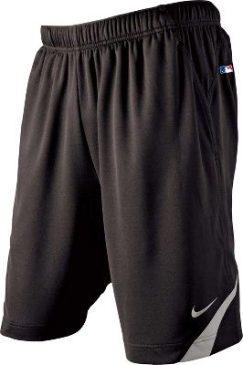 Nike Men's Elite II Black Baseball Shorts