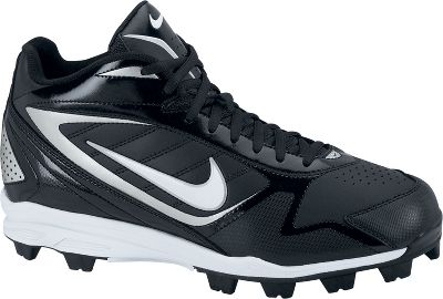 Nike Men's Keystone Mid Molded Black Cleats