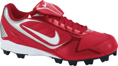 Nike Men's Keystone Low Molded Red Cleats