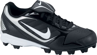 Nike Youth Keystone Low Molded Black Cleats