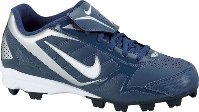 Nike Youth Keystone Low Molded Blue Cleats