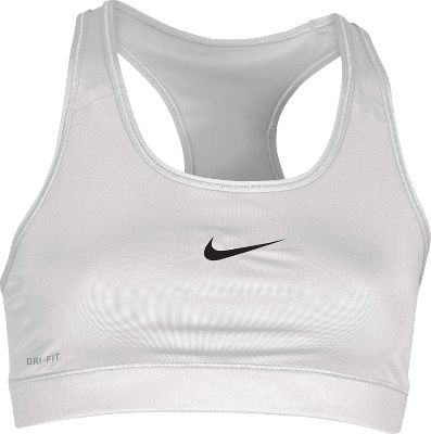 Nike Women's Pro Combat White Sports Bra