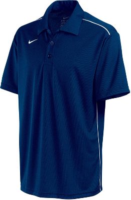 Nike Adult All Day Navy/White Dri-FIT Polo