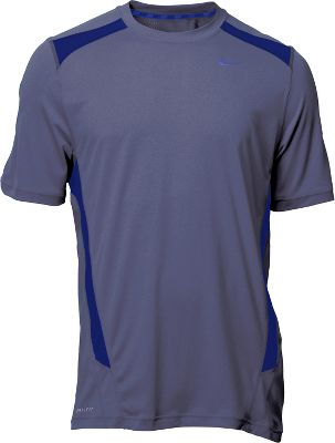 Nike Men's Speed Fury Grey/Royal Performance Shirt
