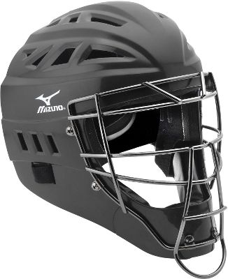 Mizuno Adult Samurai G3 Black Catcher's Helmet
