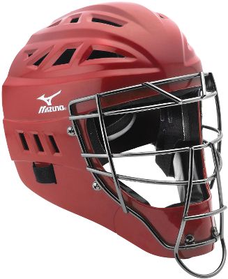 Mizuno Adult Samurai G3 Cardinal Catcher's Helmet