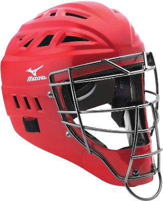 Mizuno Youth Samurai G3 Red Catcher's Helmet
